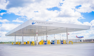 Detroit Metro Airport Petroleum Station