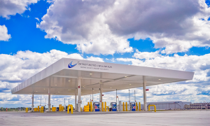 Detroit Metro Airport Petroleum Station