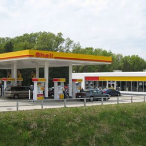Shell station in Mattawan, Michigan