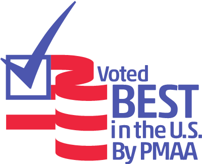 Voted Best in the U.S. By PMAA Logo